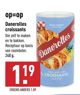 ALDI Danerolles croissants aanbieding