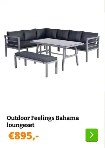 Obelink Outdoor Feelings Bahama loungeset aanbieding