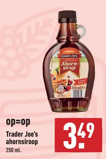 ALDI Trader Joe's ahornsiroop aanbieding