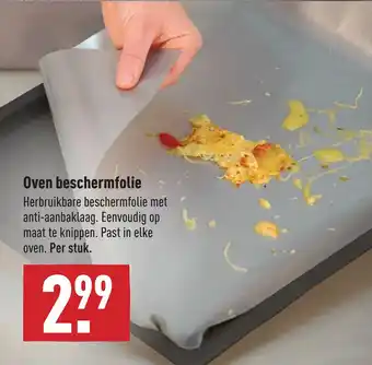 ALDI Oven beschermfolie aanbieding