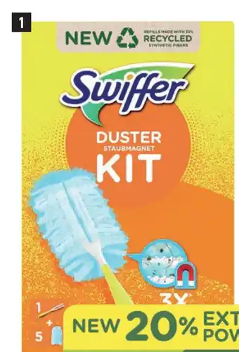 ALDI Swiffer Duster starterkit aanbieding