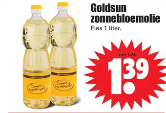 Dirk Goldsun zonnebloemolie aanbieding