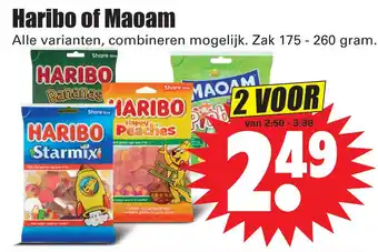 Dirk Haribo of Maoam aanbieding