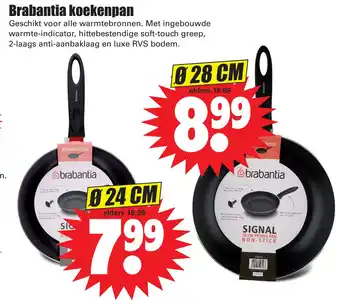 Dirk Brabantia koekenpan aanbieding