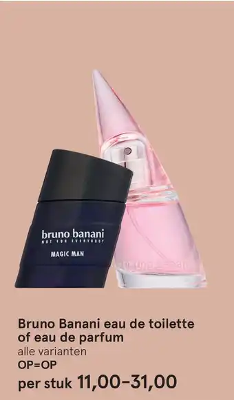 Etos Bruno Banani eau de toilette of eau de parfum aanbieding