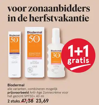 Etos Biodermal aanbieding