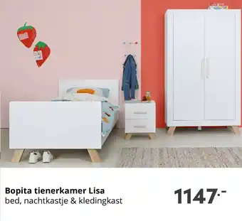 Baby & Tiener Bopita tienerkamer Lisa aanbieding