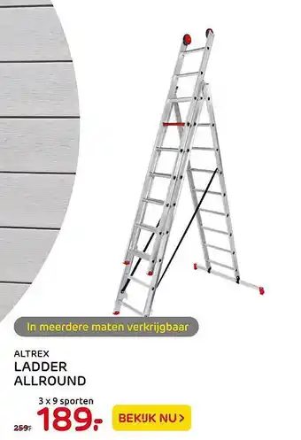 Praxis Altrex Ladder Allround aanbieding