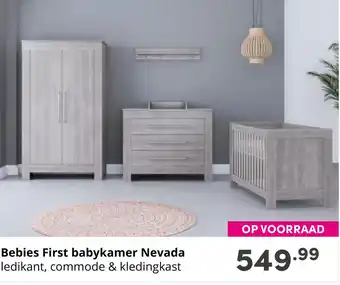 Baby & Tiener Bebies First babykamer Nevada aanbieding