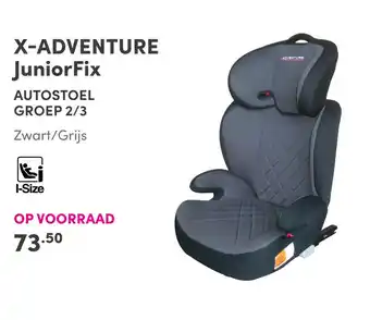 Baby & Tiener X-ADVENTURE JuniorFix AUTOSTOEL GROEP 2/3 aanbieding