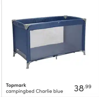 Baby & Tiener Topmark campingbed Charlie blue aanbieding