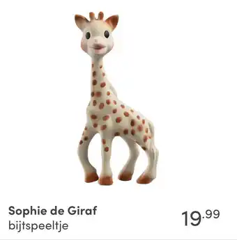 Baby & Tiener Sophie de Giraf bijtspeeltje aanbieding