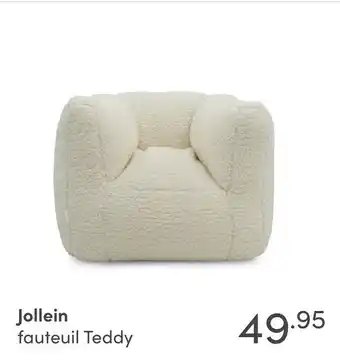 Baby & Tiener Jollein fauteuil Teddy aanbieding