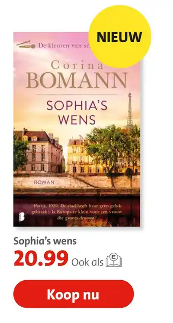 Bruna Sophia's wens aanbieding