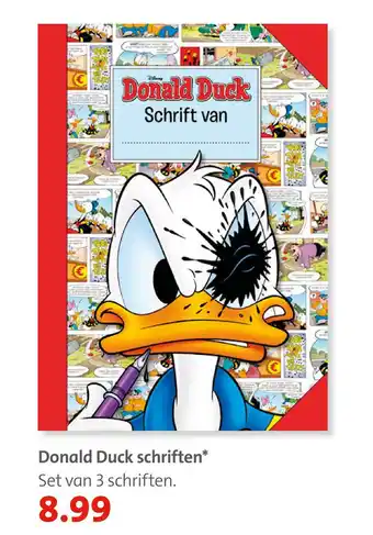 Bruna Donald Duck schriften* aanbieding