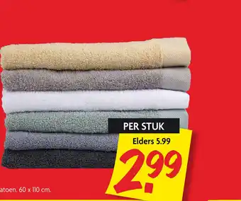 Dekamarkt Baddoek aanbieding