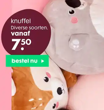 HEMA knuffel aanbieding