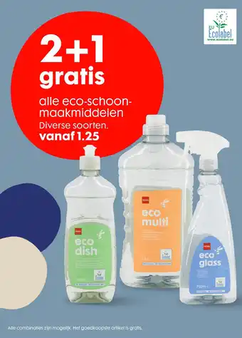 HEMA alle eco-schoonmaakmiddelen aanbieding