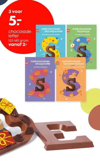 HEMA chocoladeletter aanbieding