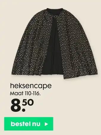 HEMA heksencape aanbieding