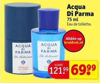 Kruidvat Acqua Di Parma 75 ml aanbieding