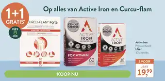 Holland & Barrett Op alles van Active Iron en Curcu-flam aanbieding