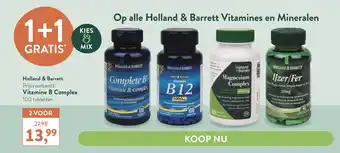 Holland & Barrett Op alle Holland & Barrett Vitamines en Mineralen aanbieding