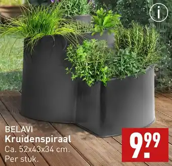 ALDI BELAVI Kruidenspiraal aanbieding