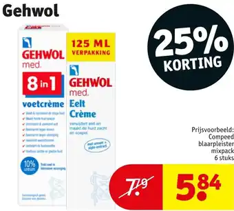 Kruidvat Gehwol aanbieding