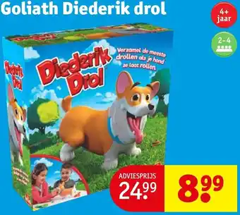 Kruidvat Goliath Diederik drol aanbieding