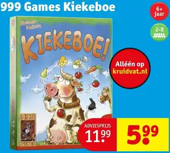 Kruidvat 999 Games Kiekeboe aanbieding