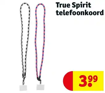 Kruidvat True Spirit telefoonkoord aanbieding