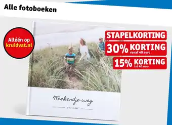 Kruidvat Alle fotoboeken aanbieding