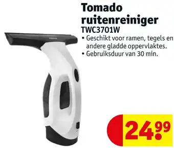 Kruidvat Tomado ruitenreiniger TWC3701W aanbieding