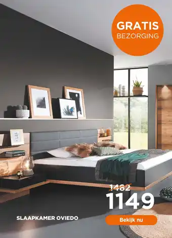 TotaalBED Slaapkamer Oviedo aanbieding