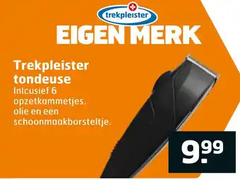 Trekpleister Trekpleister tondeuse aanbieding