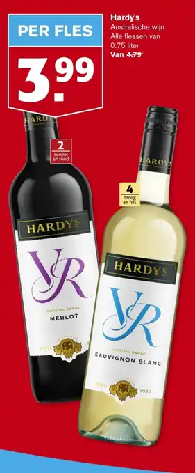 Hoogvliet Hardy's aanbieding