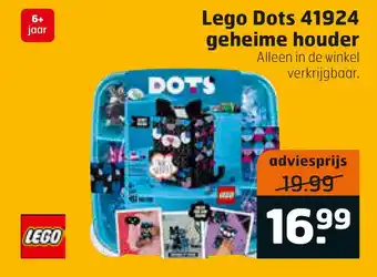 Trekpleister Lego Dots 41924 geheime houder aanbieding