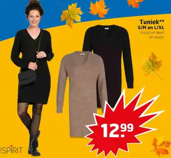 Trekpleister Tuniek** S/M en L/XL aanbieding