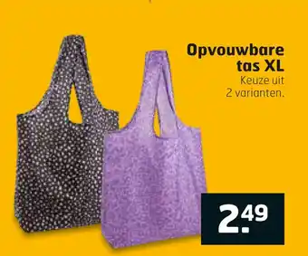 Trekpleister Opvouwbare tas XL aanbieding