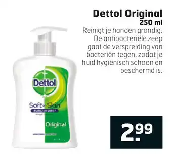 Trekpleister Dettol Original 250 ml aanbieding