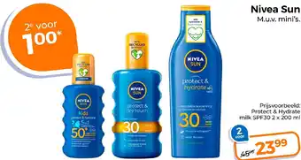 Trekpleister Nivea Sun aanbieding