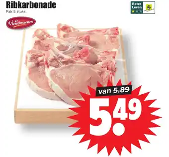 Dirk Ribkarbonade aanbieding