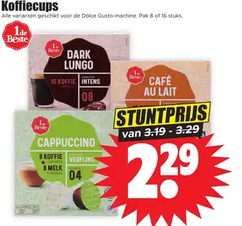 Dirk Koffiecups aanbieding