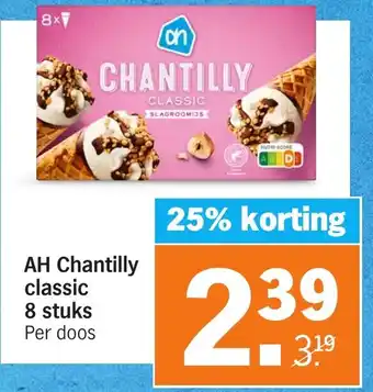 Albert Heijn Chantilly classic aanbieding