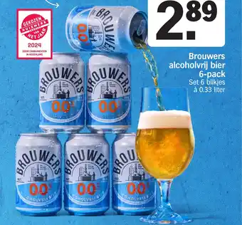 Albert Heijn Brouwers alcoholvrij bier aanbieding