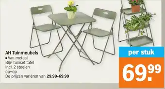 Albert Heijn Tuinmeubels per stuk aanbieding