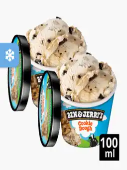 Flink Ben & Jerry's Cookie Dough 100 ml 2x aanbieding