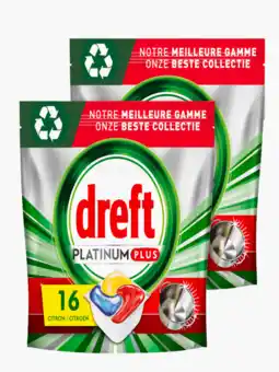 Flink Dreft ADW Platinum Plus Citroen 16 St. 2x aanbieding