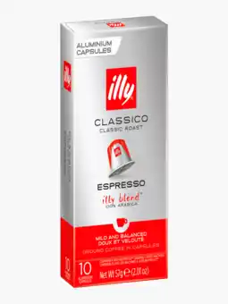 Flink Illy Espresso Classico Capsules 10st 250g aanbieding